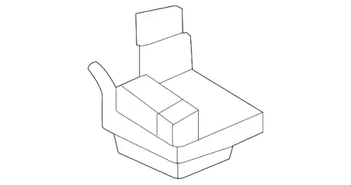 Фонарь габаритный MB 167 906 93 02