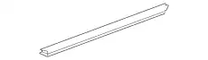 Уплотнитель двери MB 205 720 39 31