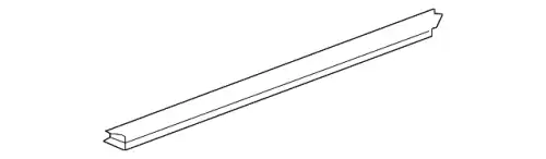 Уплотнитель двери MB 205 720 39 31