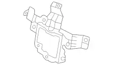 118 885 00 01 Distance Sensor Bracket ! \20>23 MB CLA 35 AMG 2.0L L4