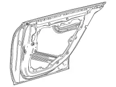 Door Shell !Left \20>23 MB CLA 250 2.0L L4 118 730 69 00
