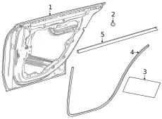 Door Shell !Left \20>23 MB CLA 250 2.0L L4 118 730 69 00