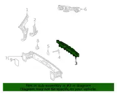 Lower Mount ! \20>23 MB CLA 250 2.0L L4 118 885 54 02