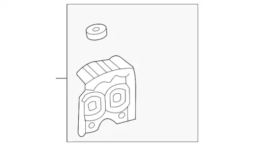 Bracket !Left \20>23 MB CLA 250 2.0L L4 118 880 43 00