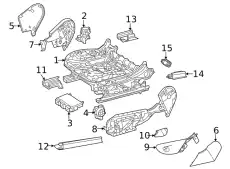 Courtesy Lamp !Front \19>23 MB CLA 250 2.0L L4 000 906 97 09