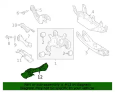 Radius Arm !Left/Right \20>23 MB CLA 35 AMG 2.0L L4 177 350 63 01