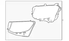 Фара MB 253 906 85 01