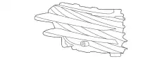 Решетка радиатора MB 167 885 61 04
