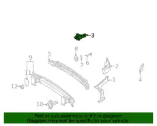Lower Bracket !Left \20>22 MB GLC 300 2.0L L4 253 885 03 03