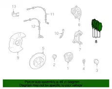 Тормозные колодки дисковые MB 006 420 62 20 90