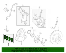 Тормозные колодки дисковые MB 007 420 75 20 95