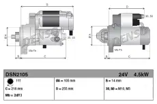 Стартер DENSO DSN2105