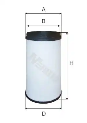 Фильтр воздушный MFILTER A8092/1