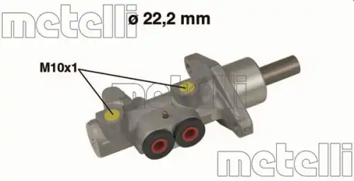 Главный тормозной цилиндр 50492 METELLI