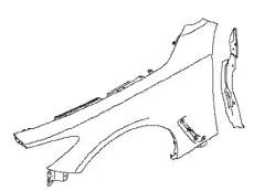Крыло INFINITI F31015CAAA