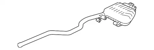 AUSPUFFENDSCHLLDMPFR-ZSB T4A33323 JAGUAR
