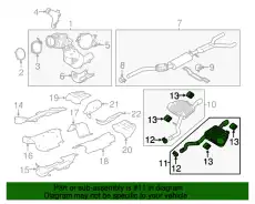 AUSPUFFENDSCHLLDMPFR-ZSB T4A33344 JAGUAR