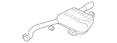 AUSPUFFENDSCHLLDMPFR-ZSB T4A33334 JAGUAR