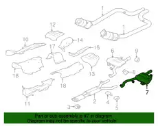 AUSPUFFENDSCHLLDMPFR-ZSB T4A33334 JAGUAR