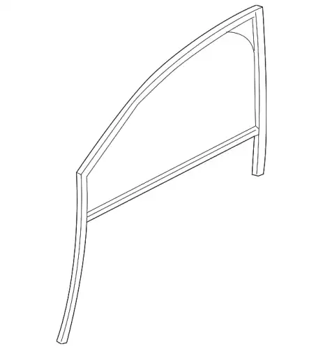 Ручка двери JAGUAR T2H42281