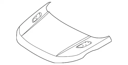MOTORHAUBE LR123438 LAND ROVER