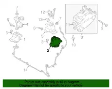 HALTER - MOTORAUFHAENGUNG LR133315 LAND ROVER