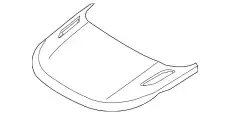 MOTORHAUBE LR117302 LAND ROVER