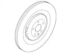 BREMSSCHEIBE LR116914 LAND ROVER