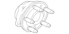 Ступица LAND ROVER LR122586