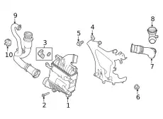 AUSLASSLEITUNG LR126185 LAND ROVER