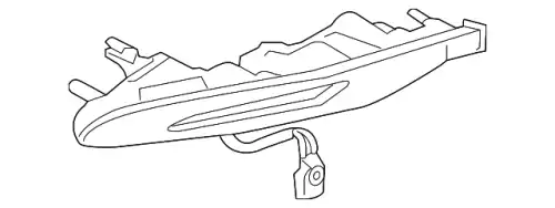 NEBELSCHLUSSLEUCHTE LR116040 LAND ROVER