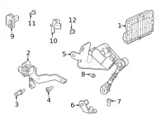 LR114546 ДЕТАЛЬ LAND ROVER