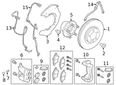 BREMSSCHLAUCH LR124820 LAND ROVER