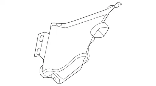 HALTER - STUTZE - LUFTKANAL LR127538 LAND ROVER