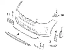 EINSATZ - STOSSFoNGER LR127530 LAND ROVER