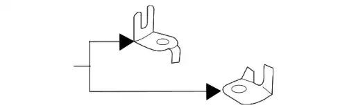 HALTER - ABS SENSOR LR114855 LAND ROVER