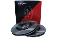 Тормозной диск MAXGEAR 192339 вентилируемый передняя ось