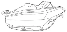SCHEINWERFER 32262031 VOLVO