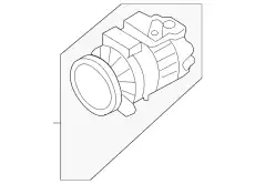 КОМПРЕССОР КОНДИЦИОНЕРА 5K0820803L VAG
