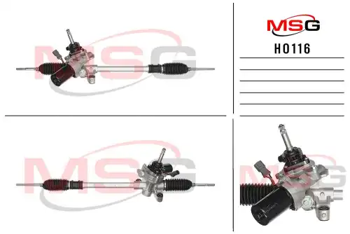 Рулевая рейка MSG HO116