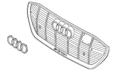 Решетка радиатора VAG 4KE8536513DA