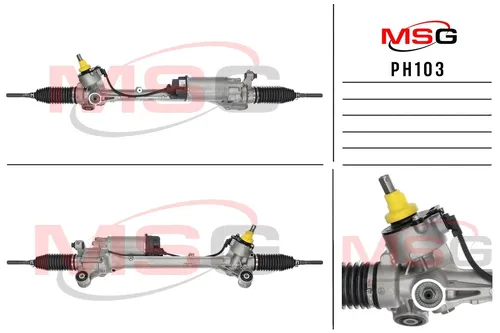 Рулевая рейка MSG PH103