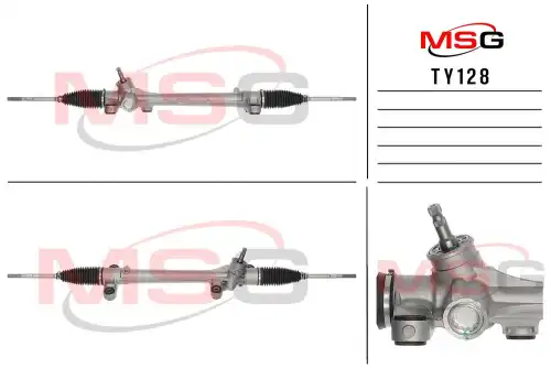 Рулевая рейка MSG TY128