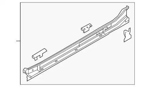 Порог 5QF801251G VAG