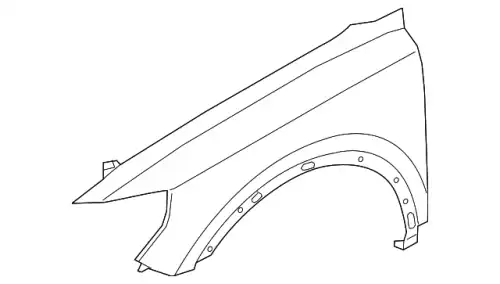 Крыло VAG 83A821022