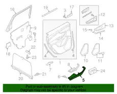 Подлокотник (кожа), кр. arrasrot/anthrazit 4M0867364FPPV VAG