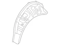 Подкрылок VAG 561809412A
