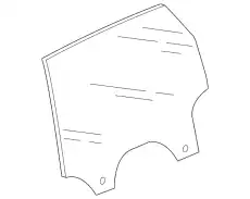 Стекло двери 4KE845205A VAG