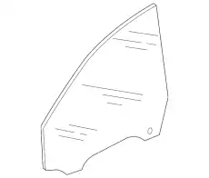 Стекло двери 4KE845201 VAG