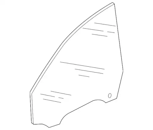 Стекло двери 4KE845202 VAG